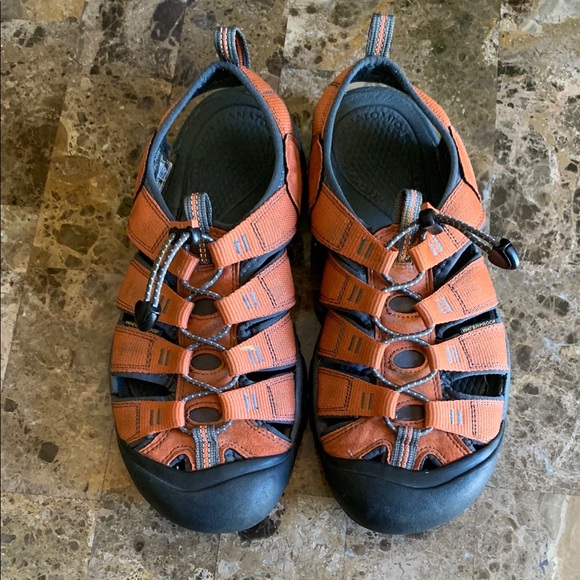 Keen Orange and Black Sandals for Outdoor Adventures main image 16